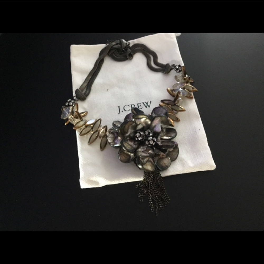 J. Crew Necklace with bag